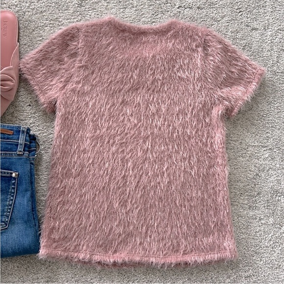 Ava James Fuzzy Short Sleeve Top - Picture 5 of 5